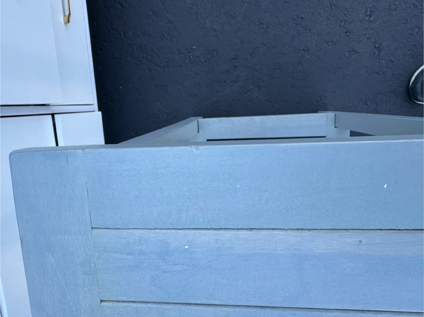 Grey Wooden Console Table - 48" x 30" image indicator(4)