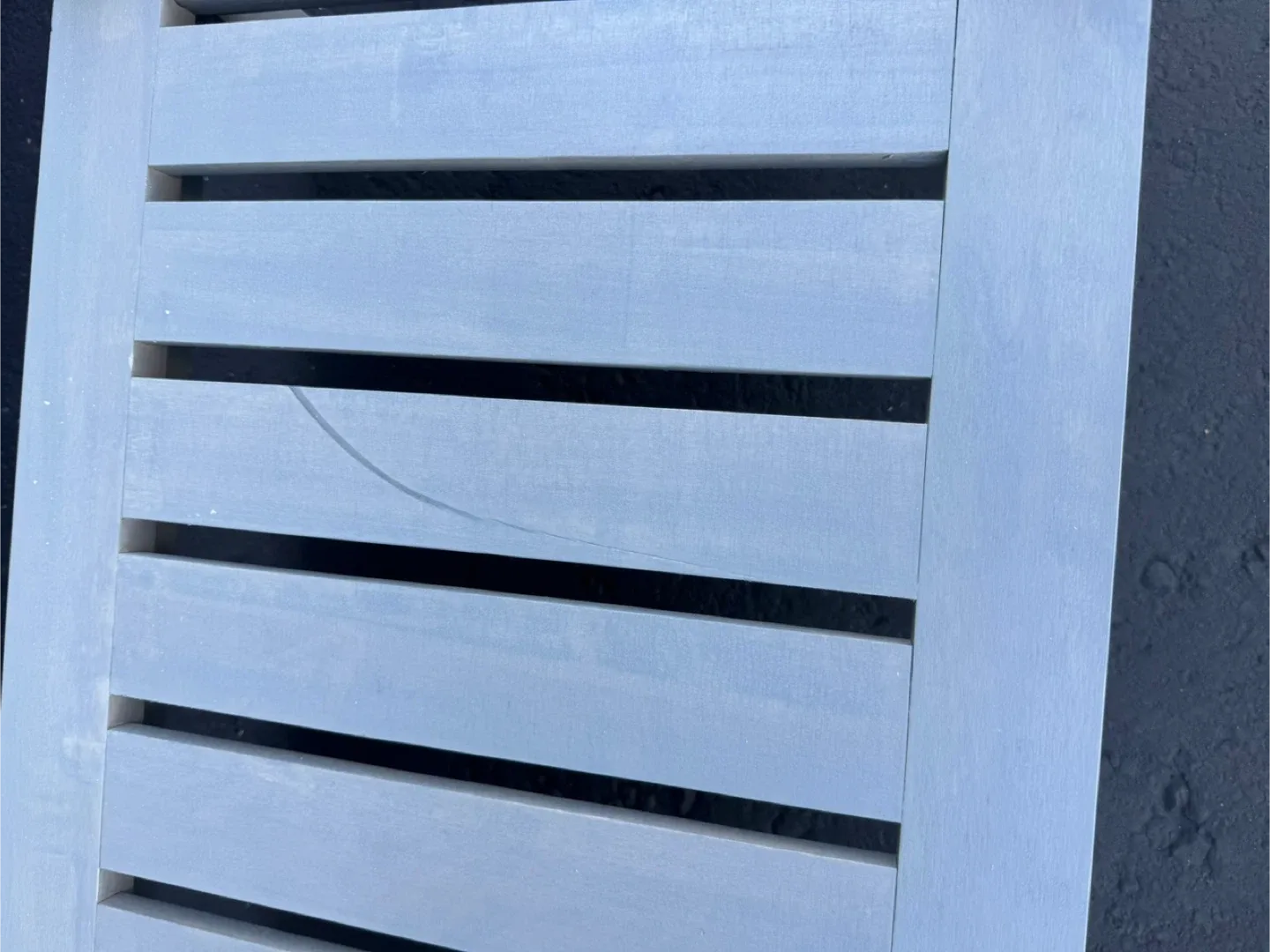 Grey Wooden Console Table - 48" x 30" image indicator(3)