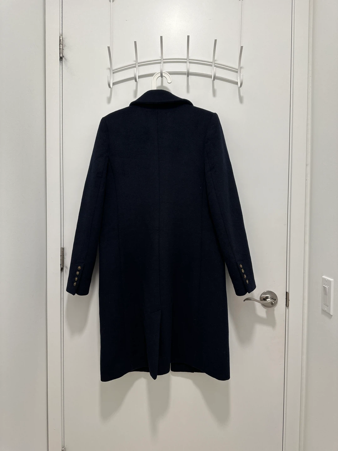 RW&CO. Wool Blend Coat - Navy Blue - photo 4