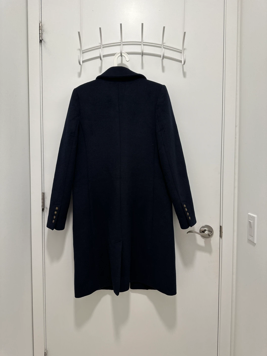 RW&CO. Wool Blend Coat - Navy Blue - photo 3