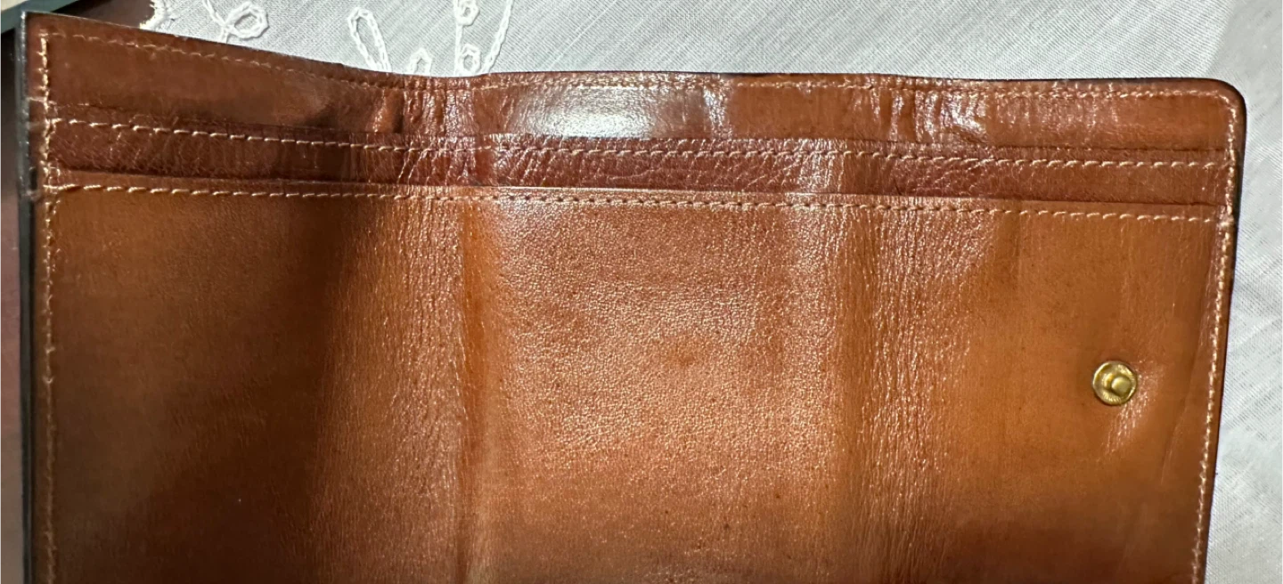 Original designer brand- Aigner Leather Wallet - photo 5