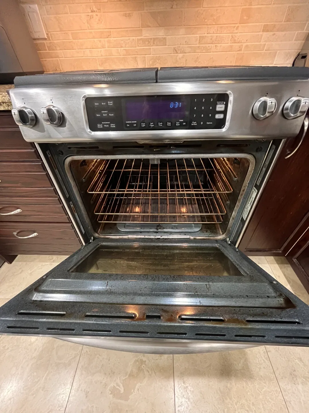 KitchenAid Gas Range with Oven image indicator(5)