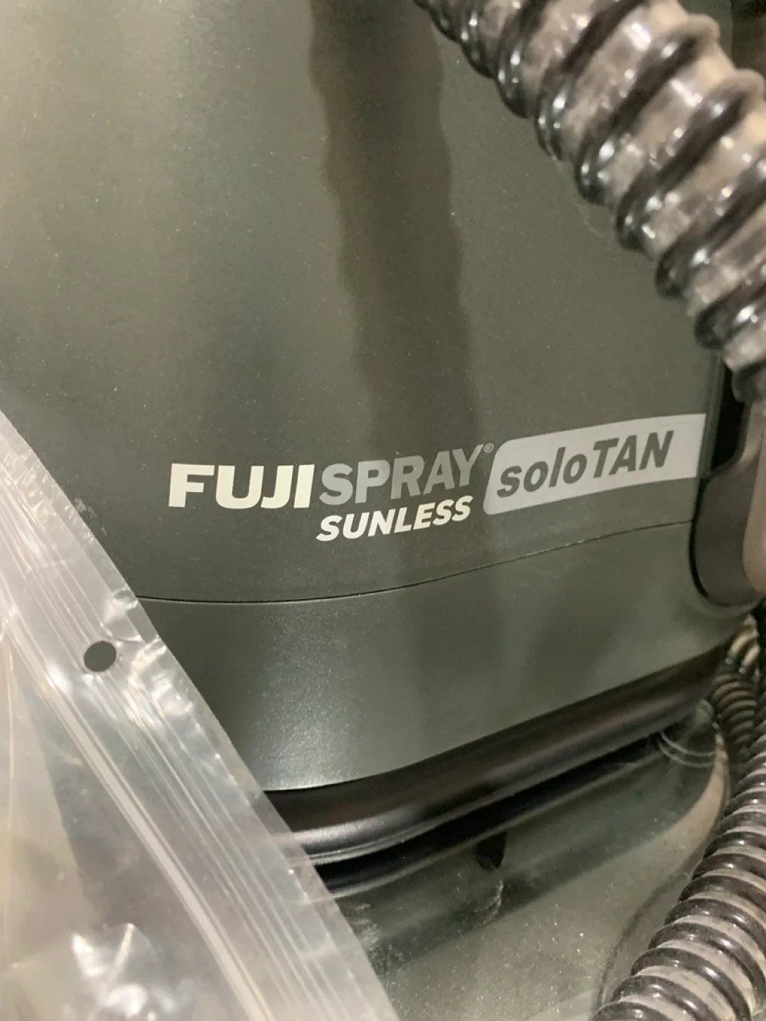 Portable spray tan equipment (machine, tent, fan) image indicator(2)