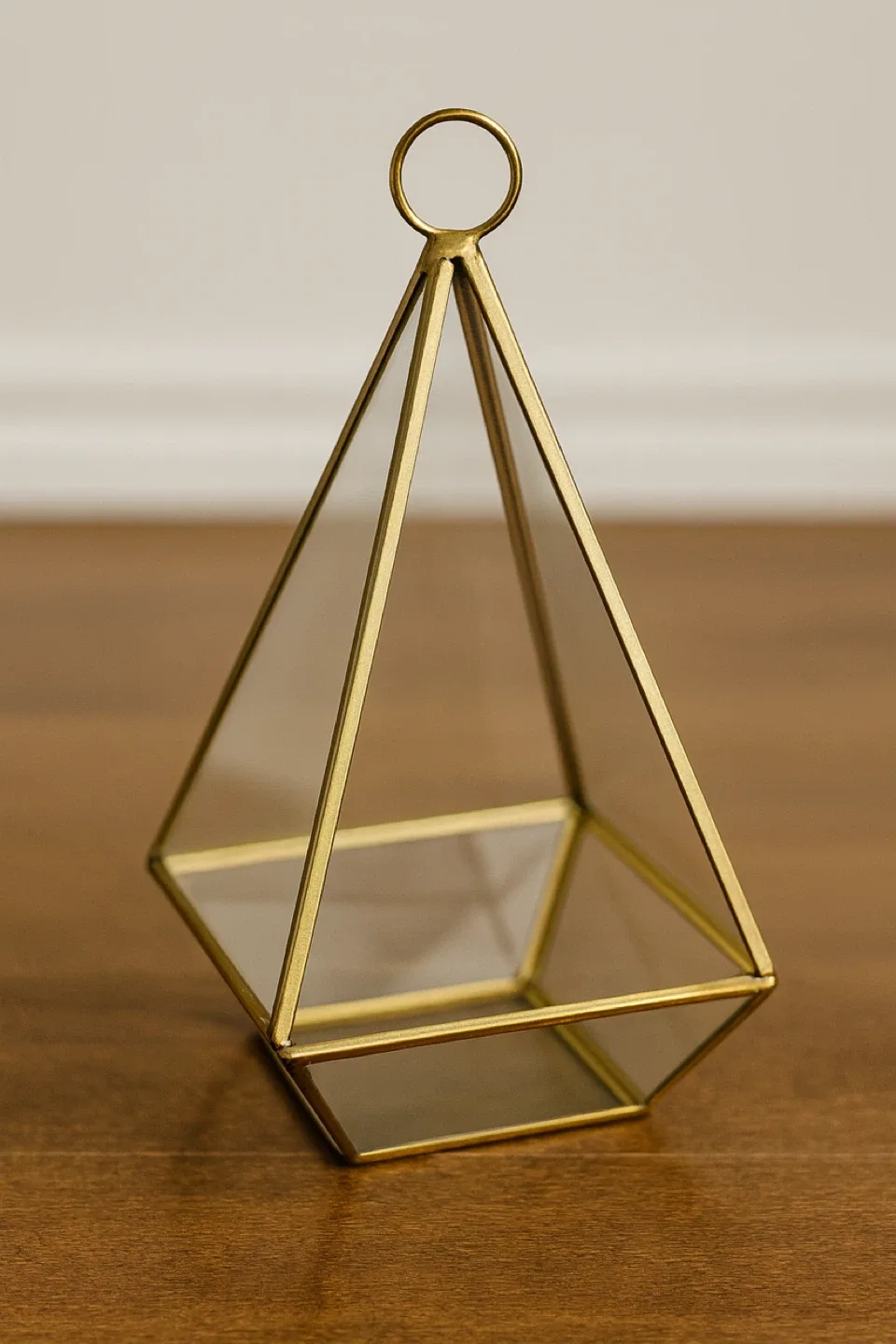 Geometric Terrarium - Gold Trim thumbnail