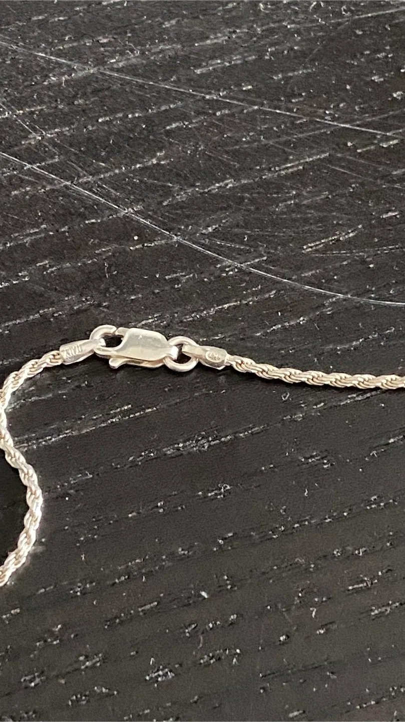 Silver Hamsa Hand Necklace image indicator(2)