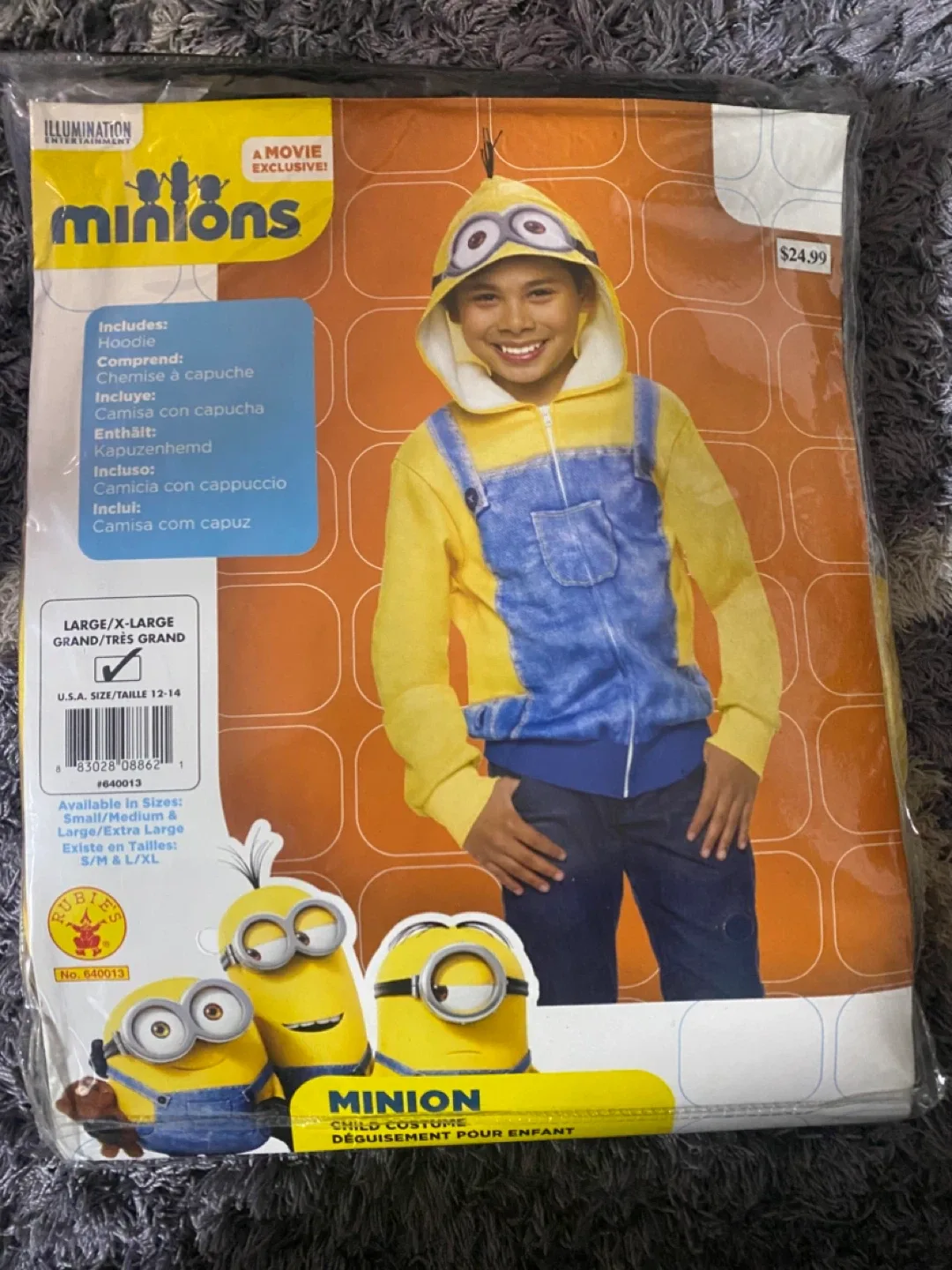 Assorted Halloween Costumes - DC, Marvel, Disney, Minions thumbnail