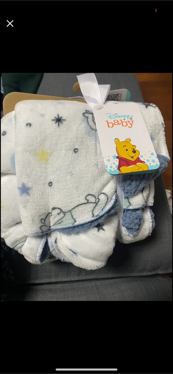 Disney Baby Winnie the Pooh Blanket - New thumbnail