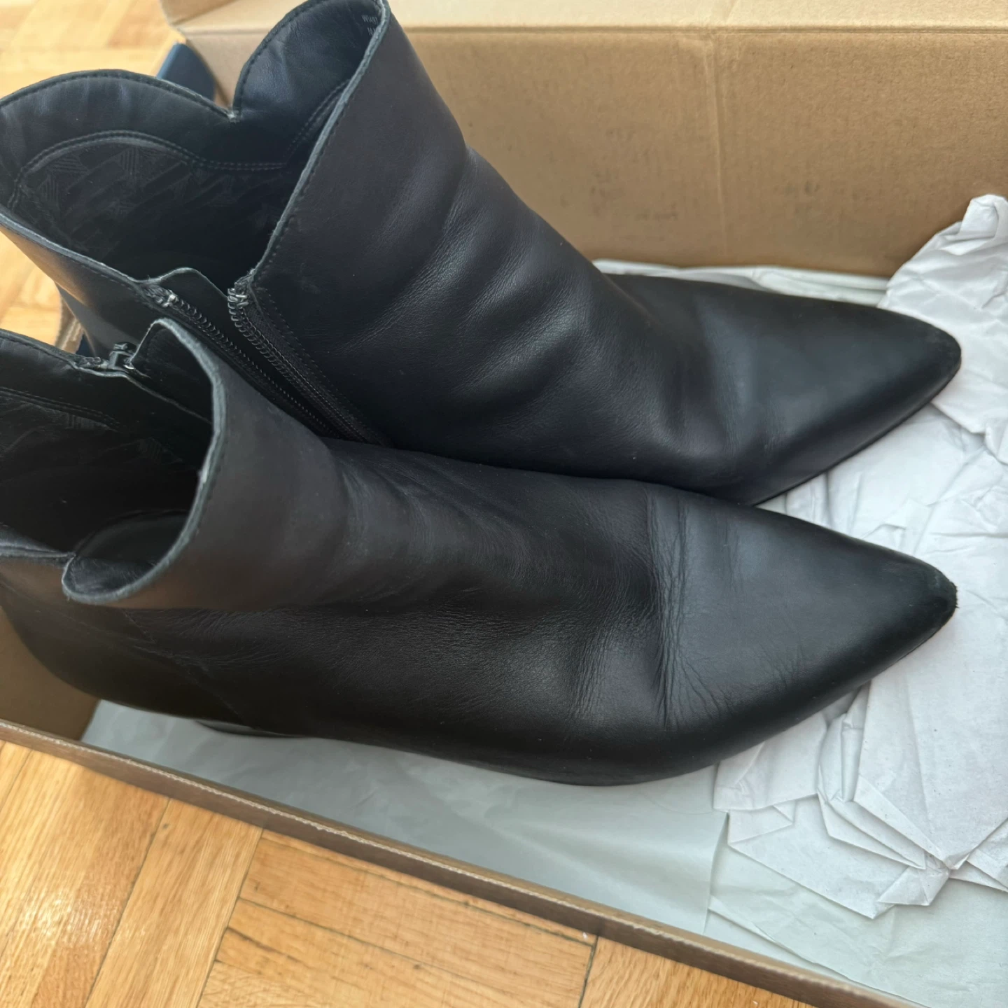 Cole Haan Elyse Bootie (60mm) - Size 10 - Black Leather - photo 2