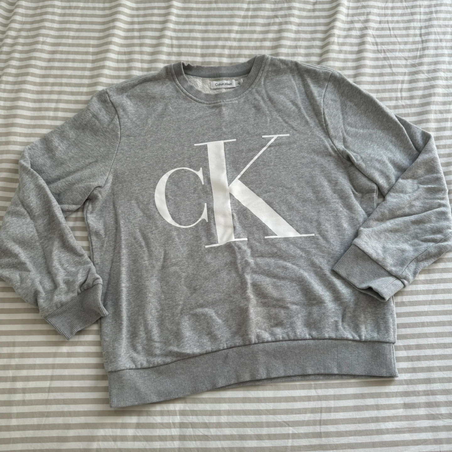 Calvin Klein Grey Sweatshirt - Size M