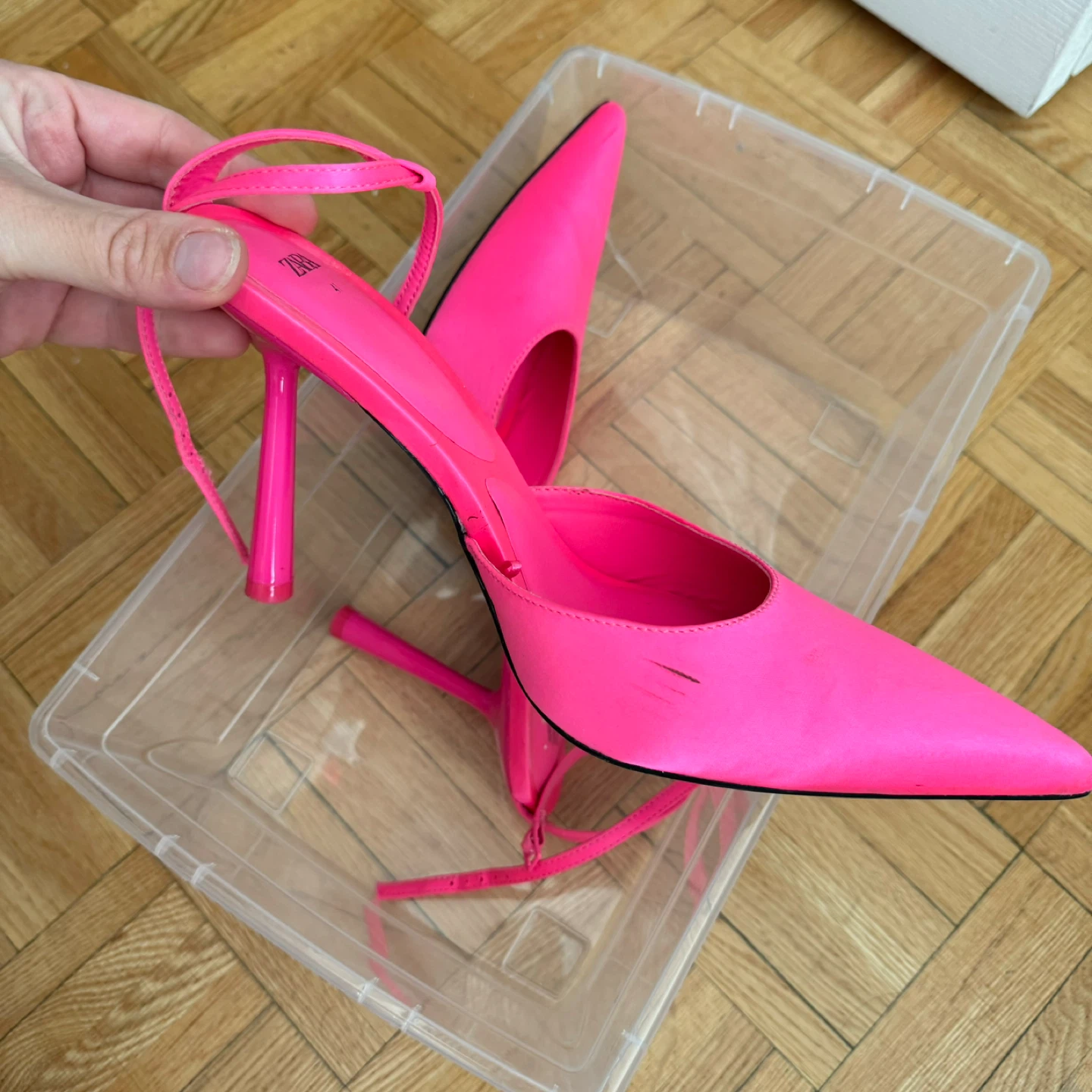 Zara Pink High Heels, Size 41 - photo 2
