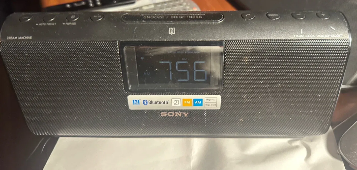 Sony ICF-CS20BT Dream Machine Clock Radio