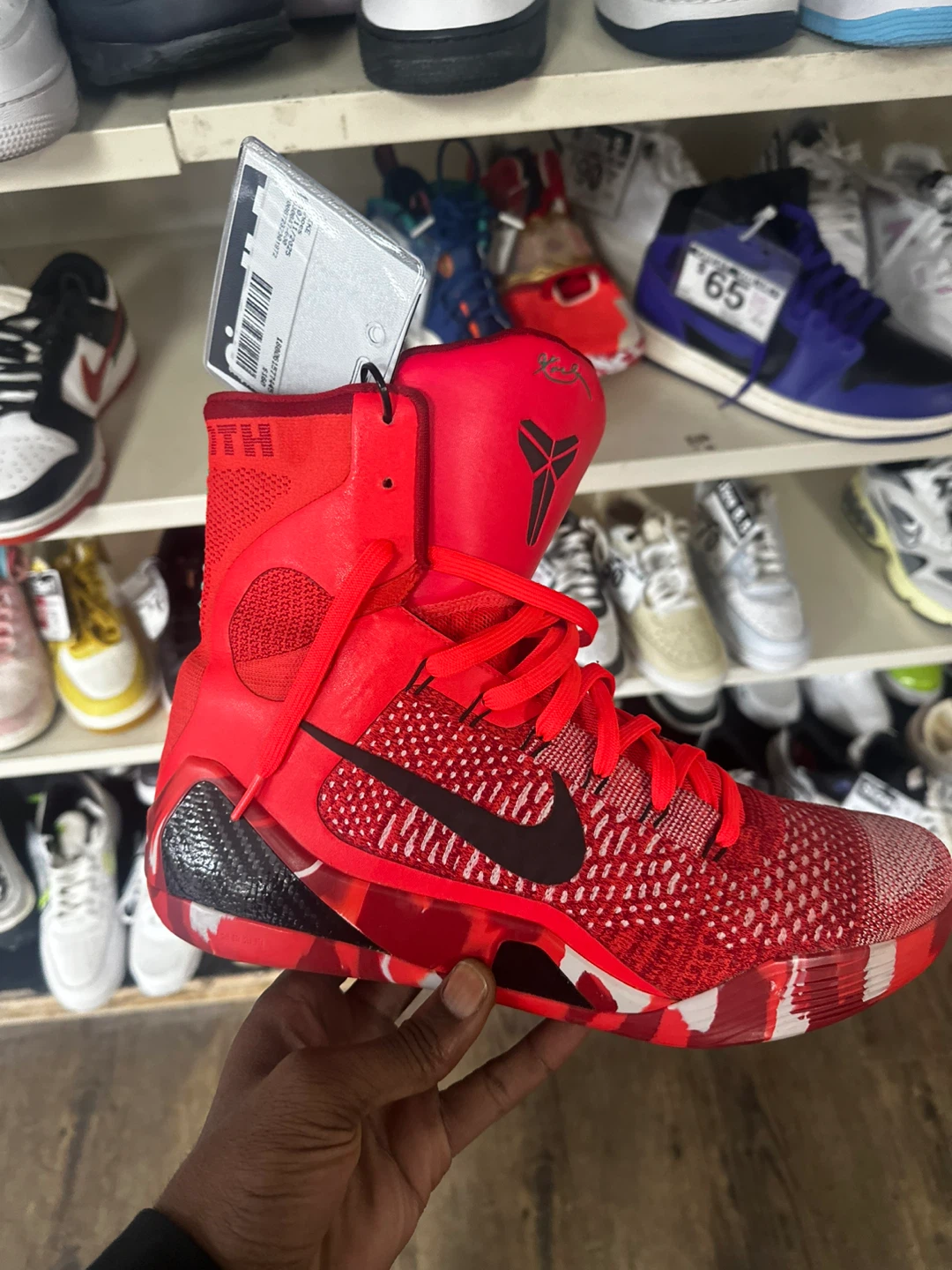 Nike Kobe 9 EM High EXT QS Red