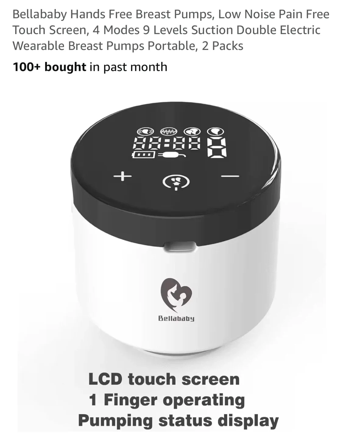 New in box Bellababy Double Electric Breast Pump image indicator(4)