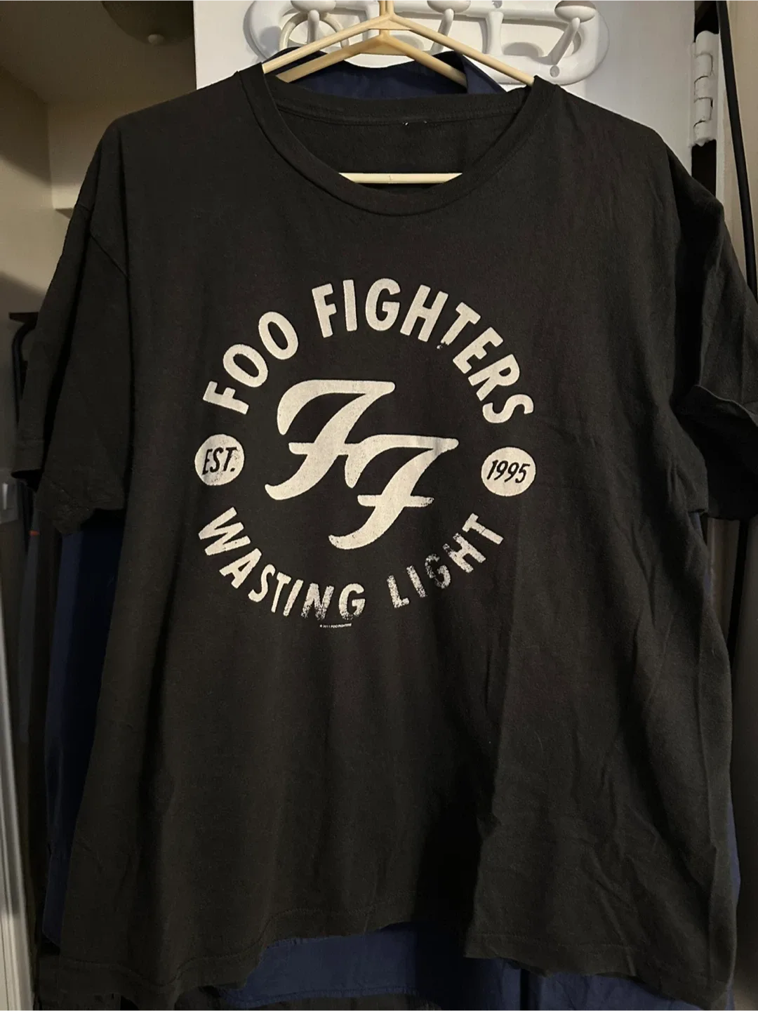 🥕 Vintage Foo Fighters Wasting Light Large T-Shirt thumbnail