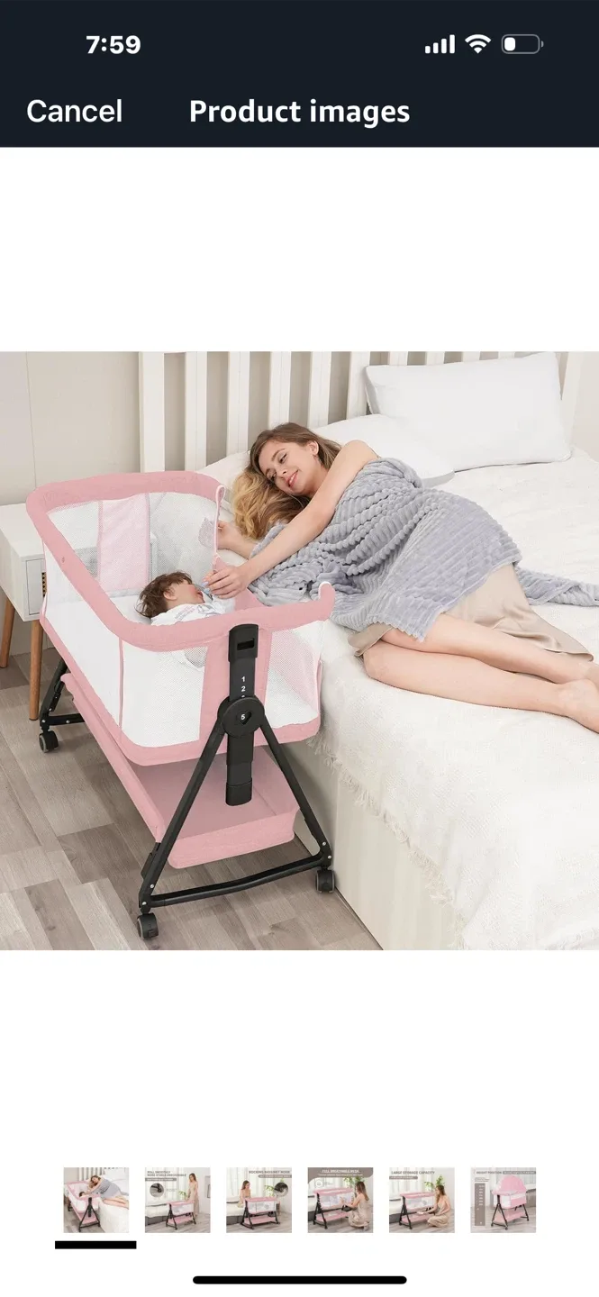 3 in 1 Baby Bassinet image indicator(4)