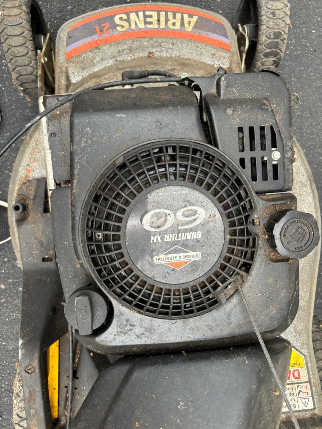 Ariens 21" Lawn Mower image indicator(8)