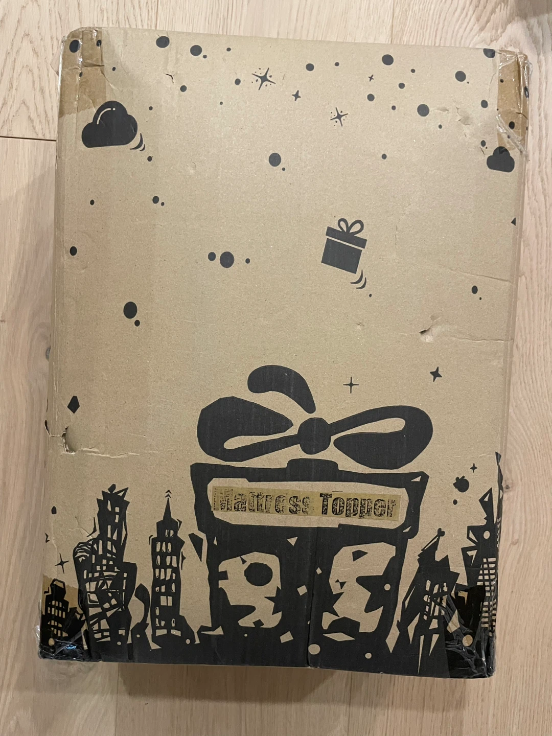 Queen Mattress Topper - Down Alternative Fill. New, Sealed Box - photo 3