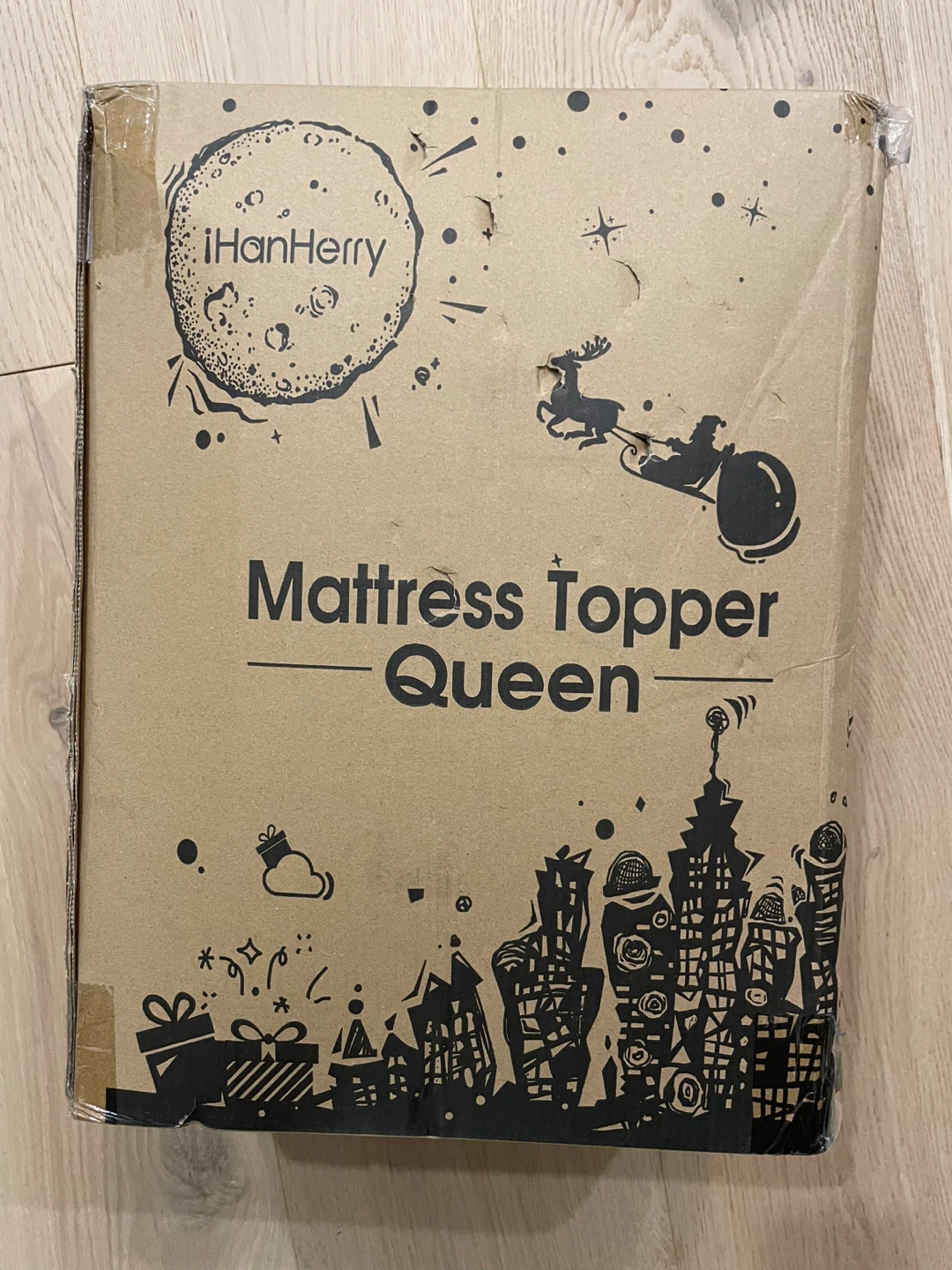 Queen Mattress Topper - Down Alternative Fill. New, Sealed Box - photo 2