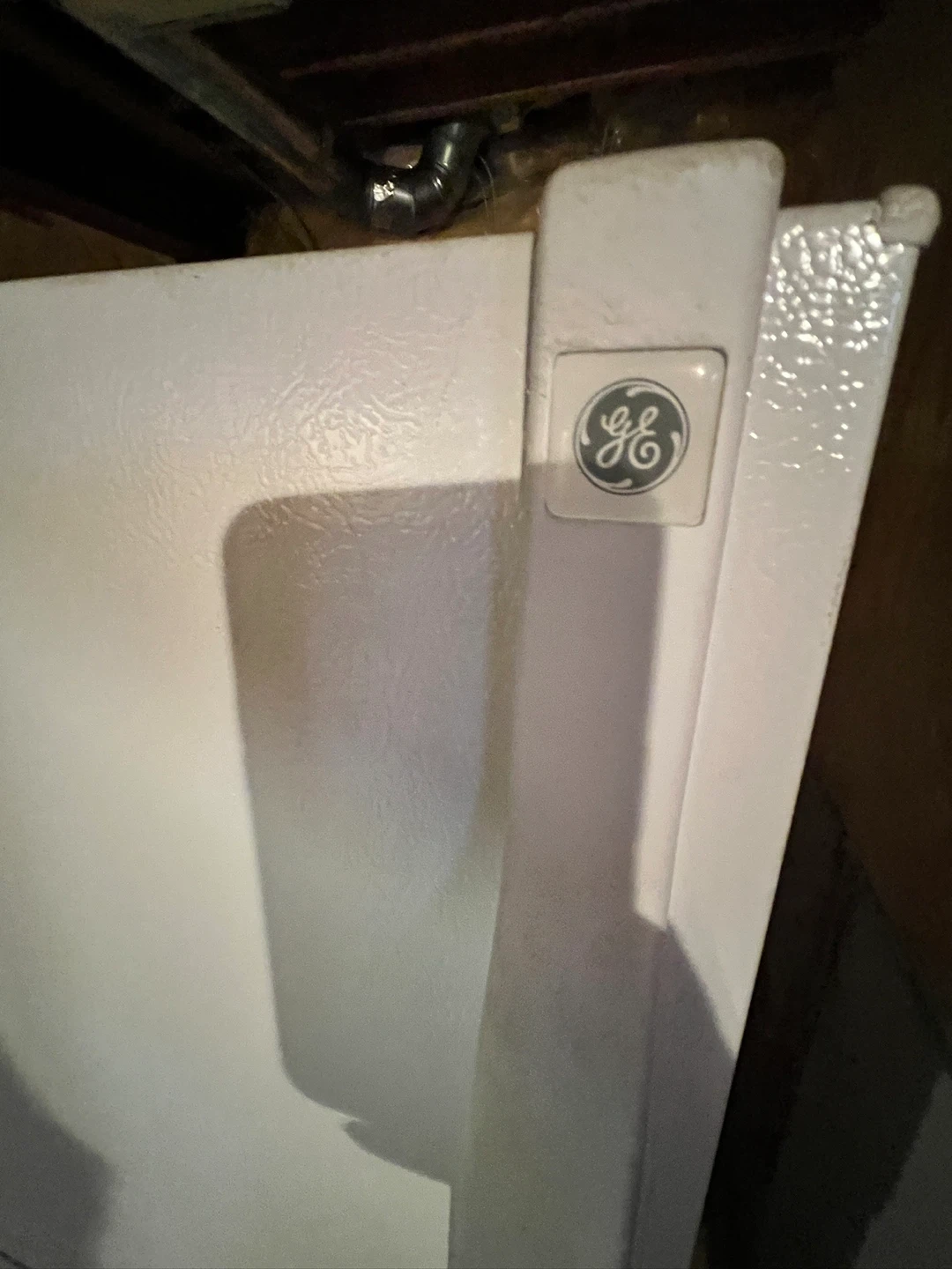 GE White Fridge - Top Freezer - photo 2