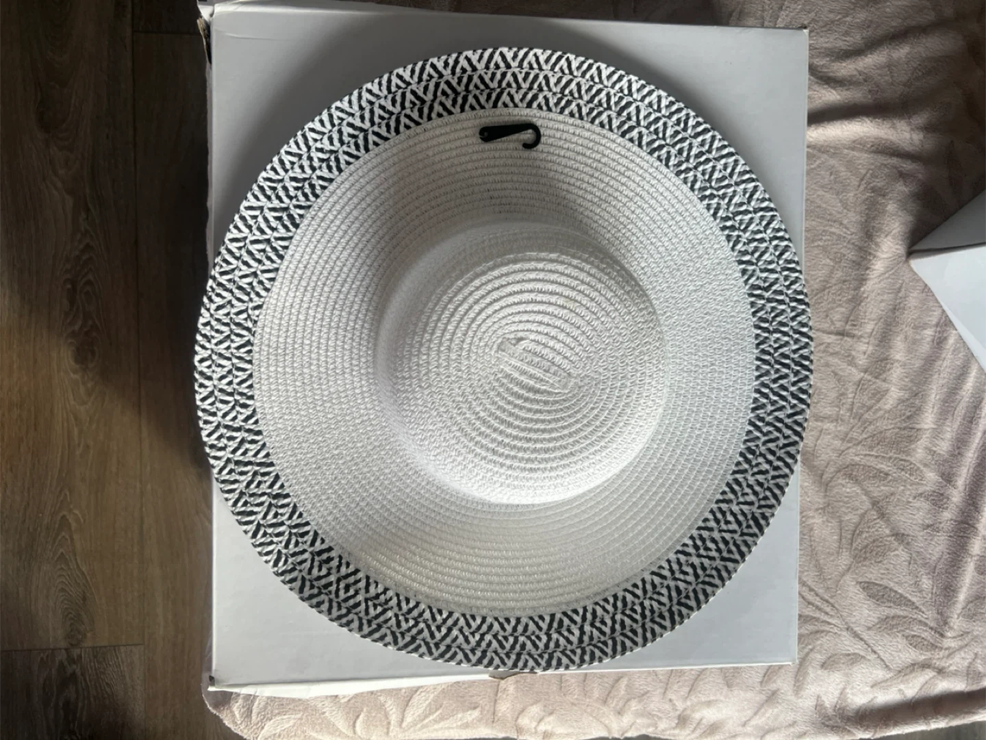 Laura White Summer Hat