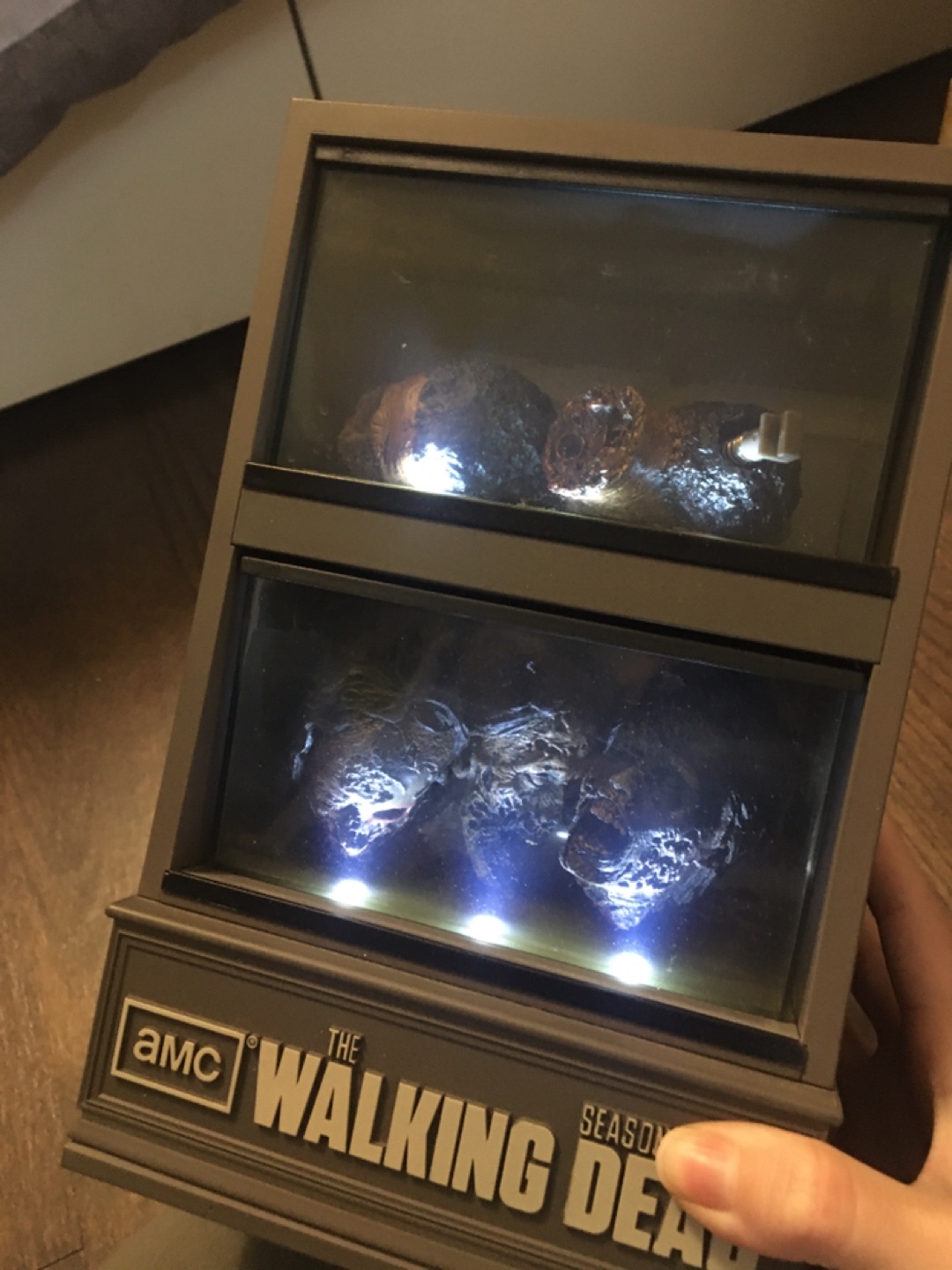 The Walking Dead Season 3 Blu-ray Set personalized autographs