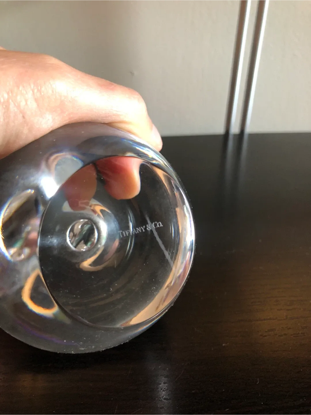 Tiffany & Co. Crystal Apple Paperweight image indicator(2)