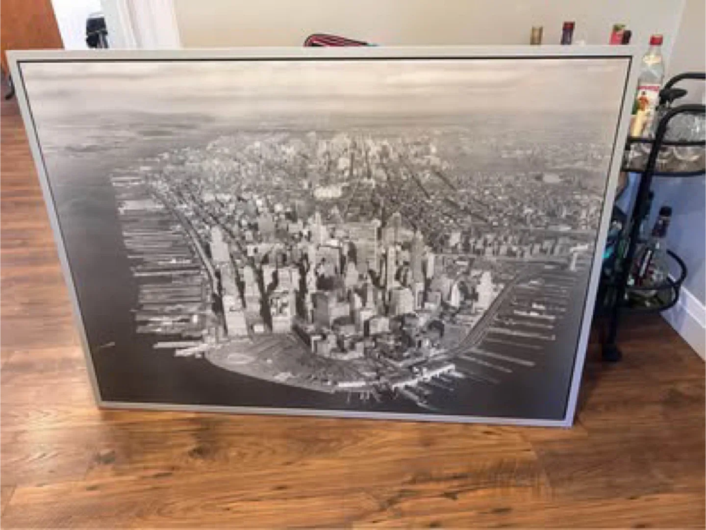 Framed Black & White Cityscape Art image indicator(2)