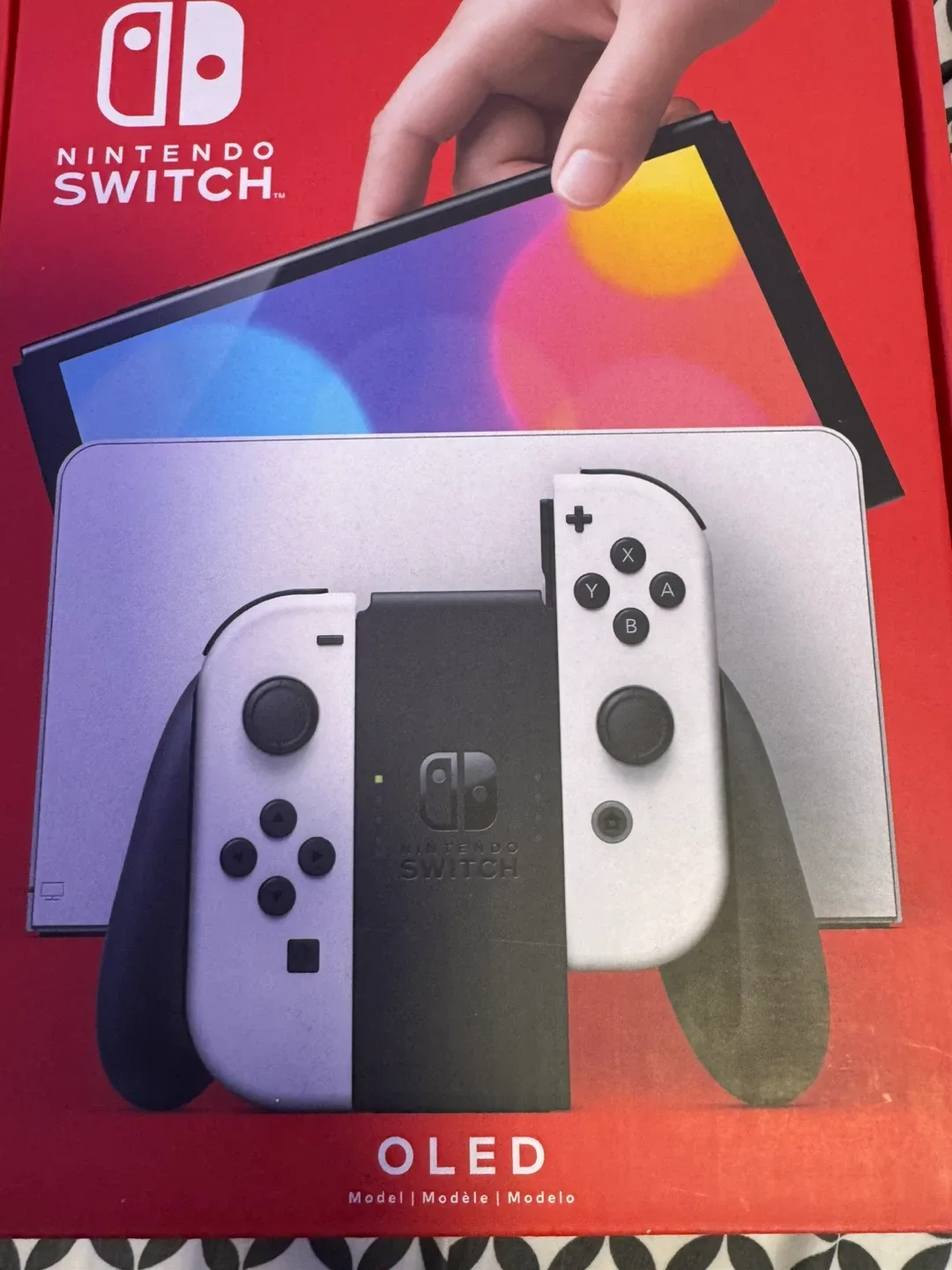 Nintendo Switch OLED Model - White Joy-Cons image indicator(2)