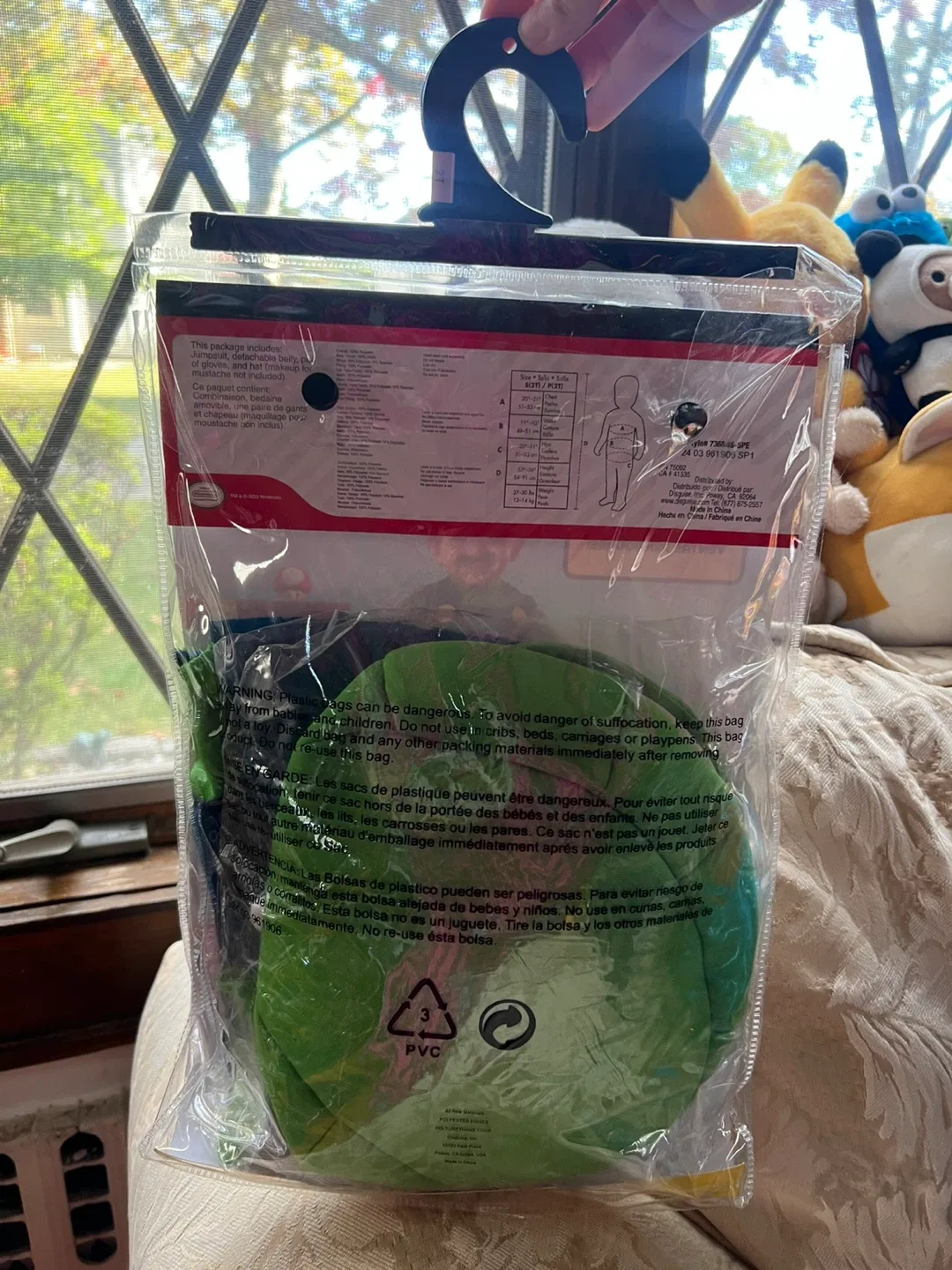 Super Mario Luigi Costume - Size S/P (2T) image indicator(2)