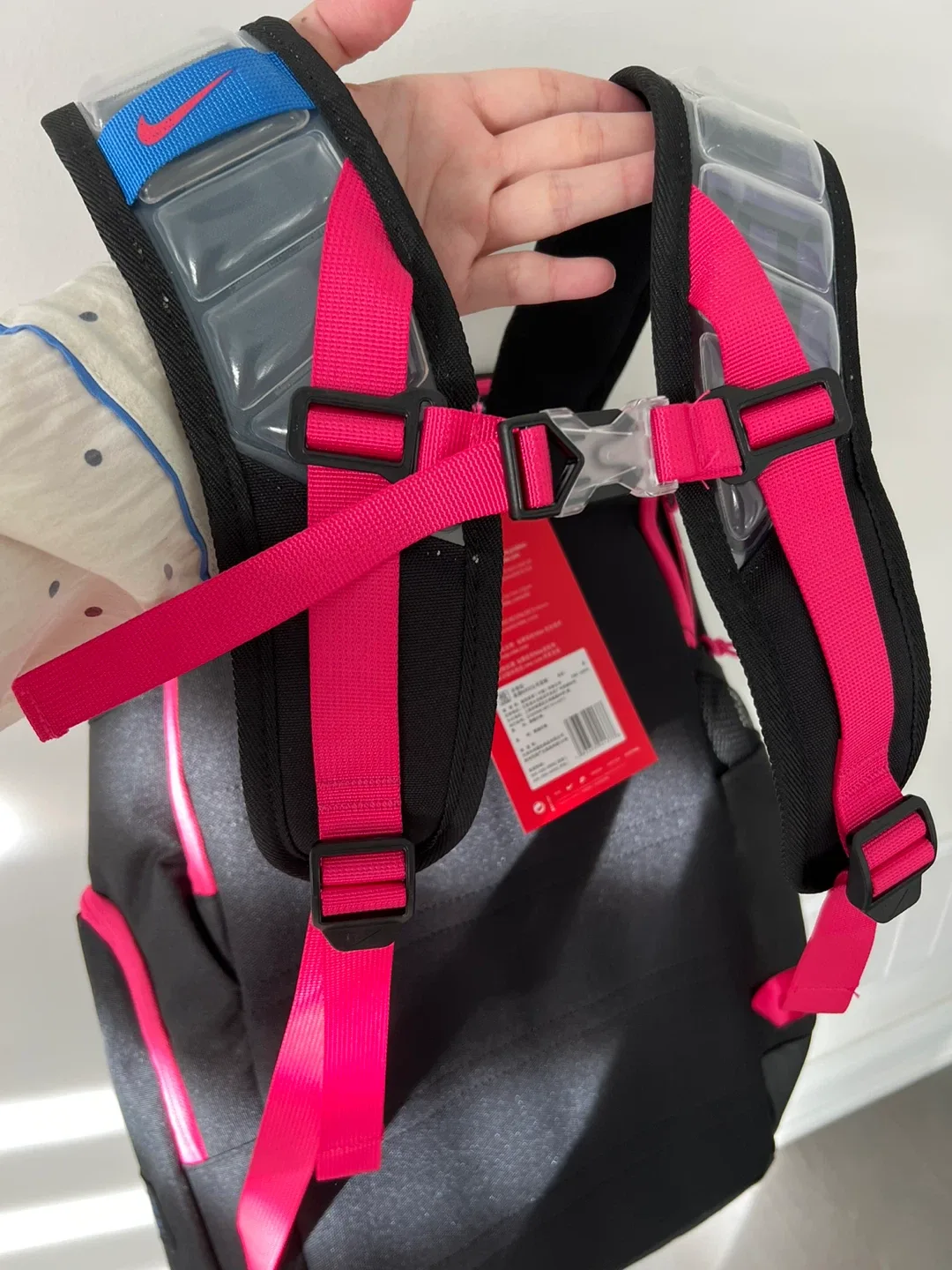 Nike Elite Backpack - Black & Pink image indicator(3)