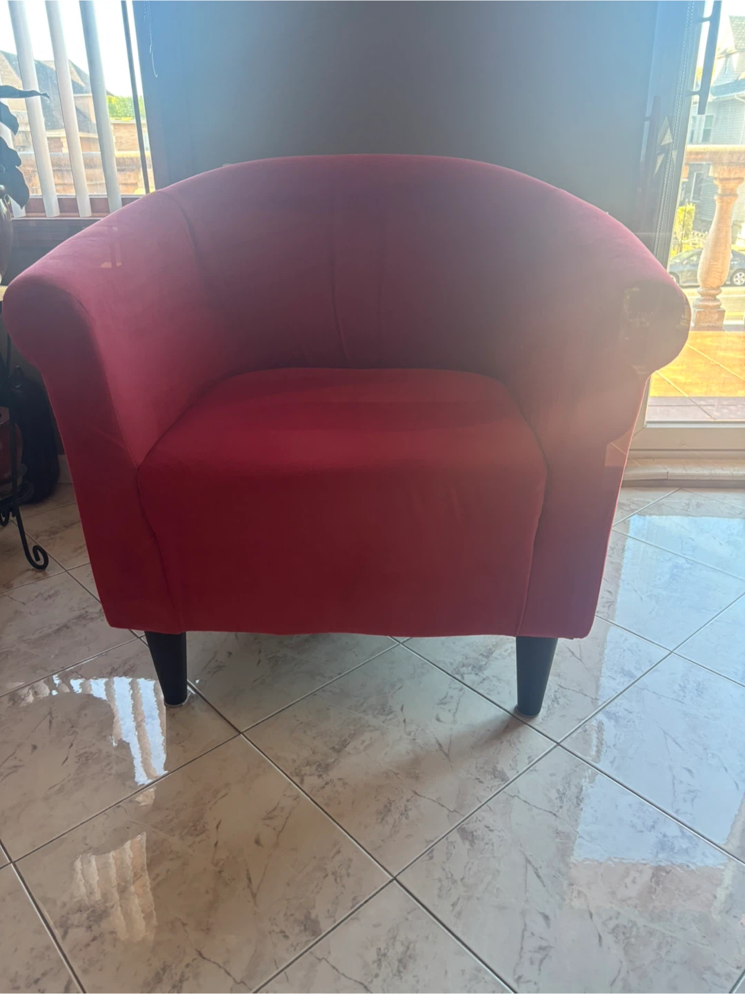 Red Armchair