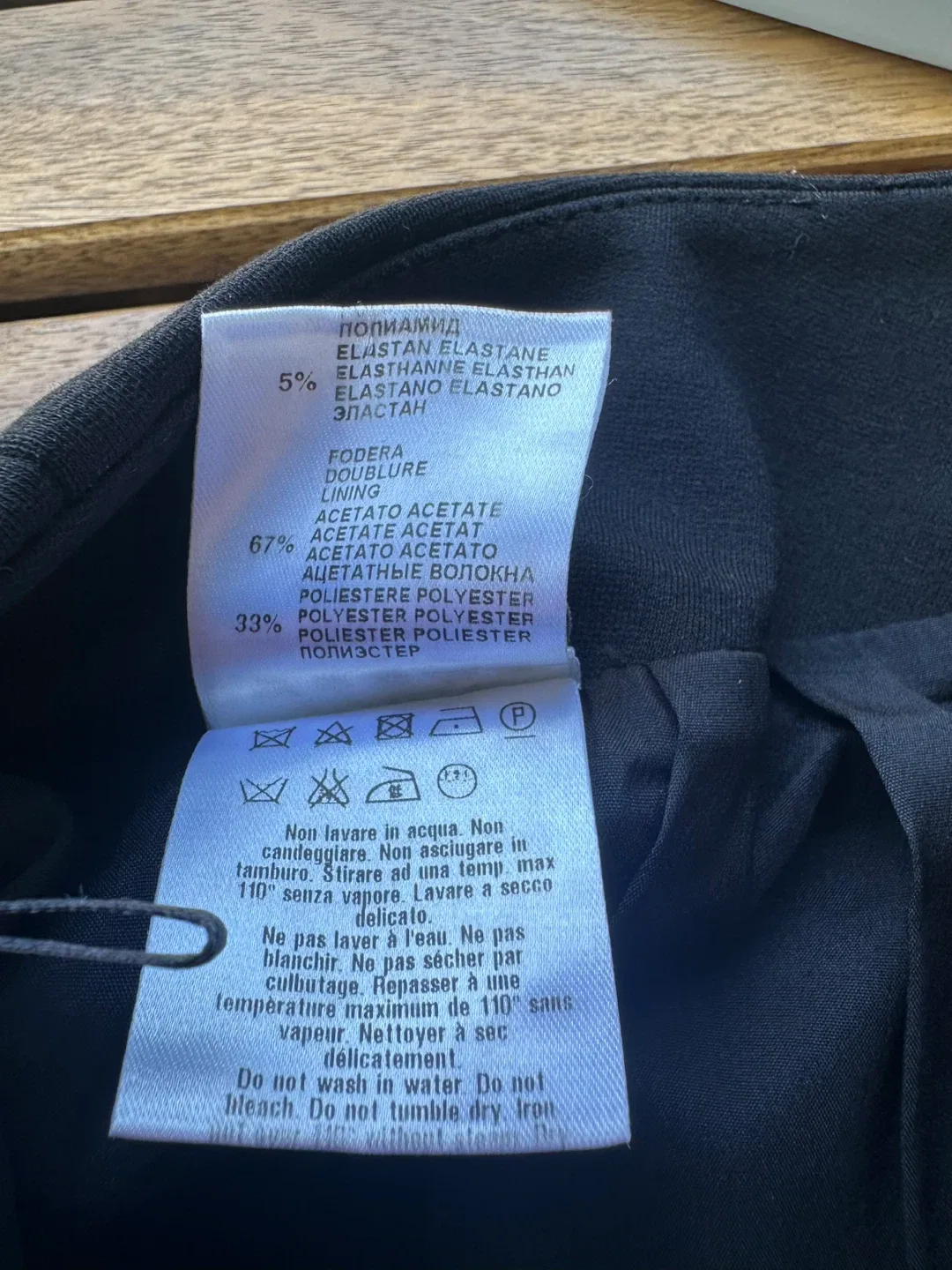 Pinko Black Skirt - Size 6 or medium image indicator(5)