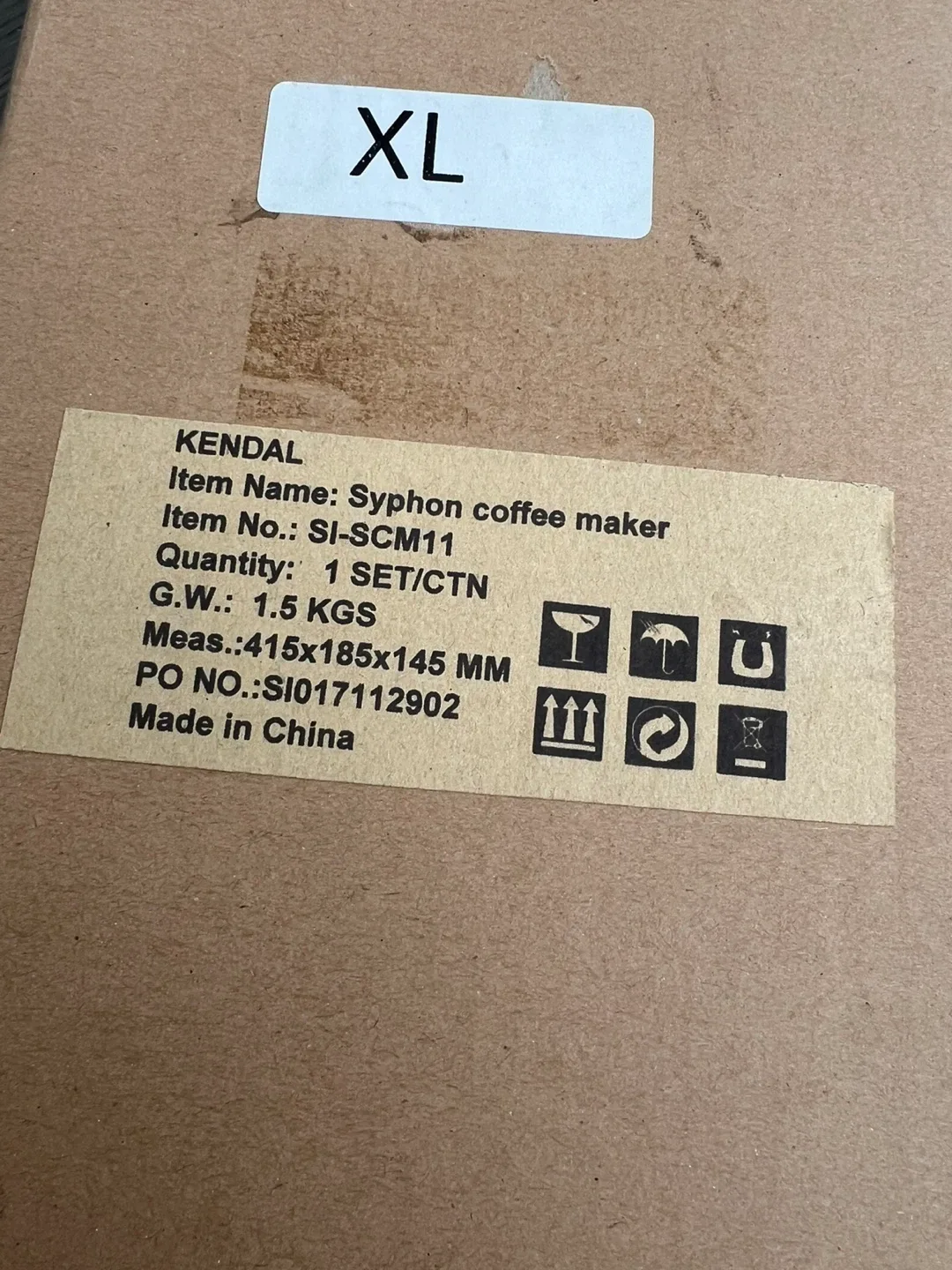 Kendal Syphon Coffee Maker XL - New in Box! image indicator(3)