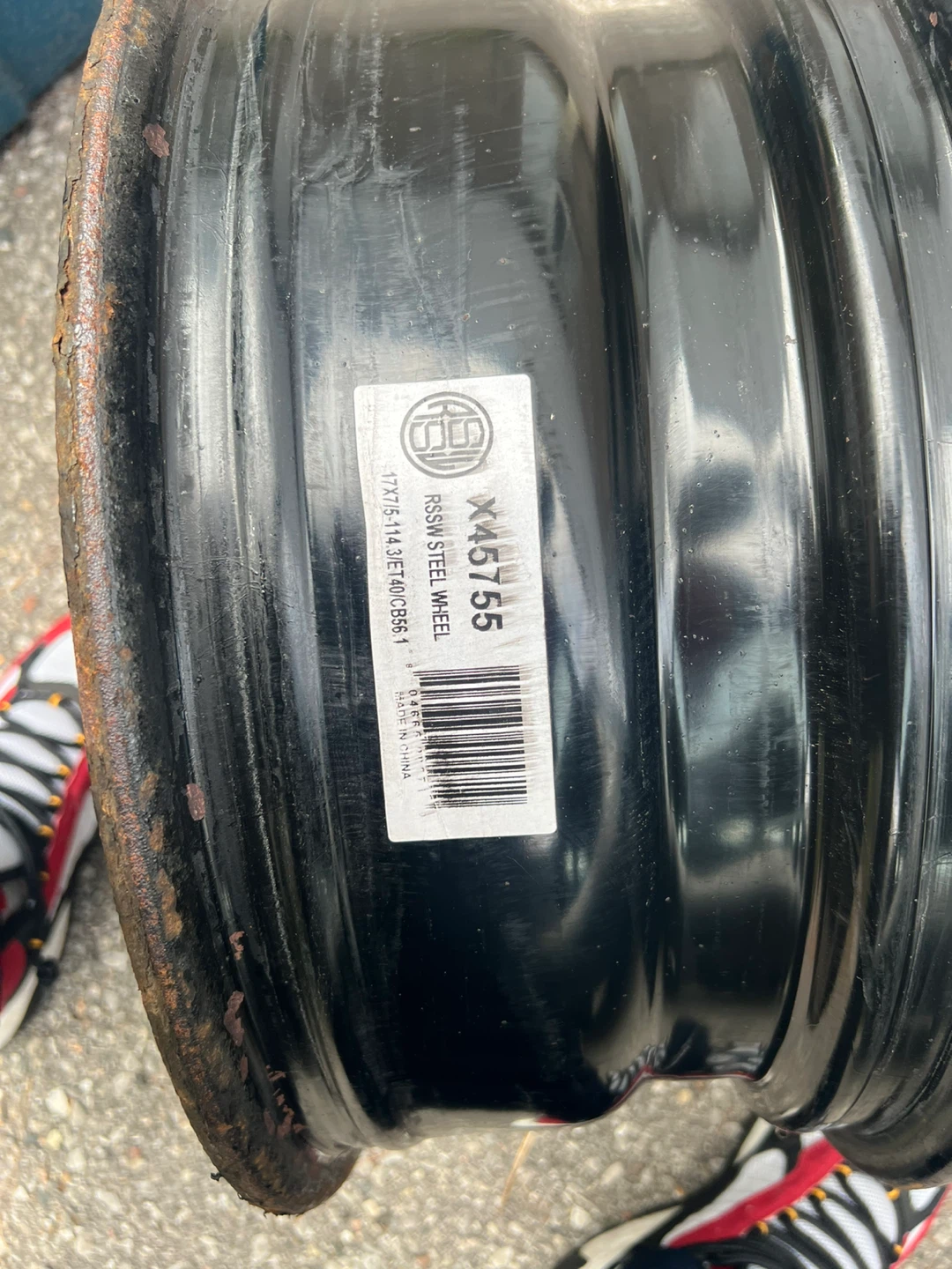 RSSW Steel Wheel 17x7.5