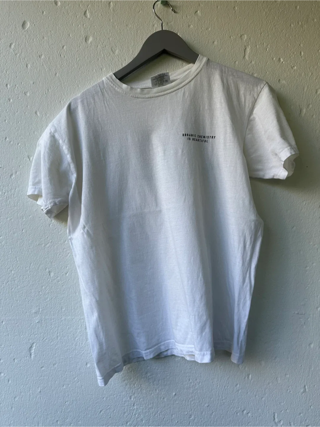 White T-Shirt with Organic Chemistry thumbnail