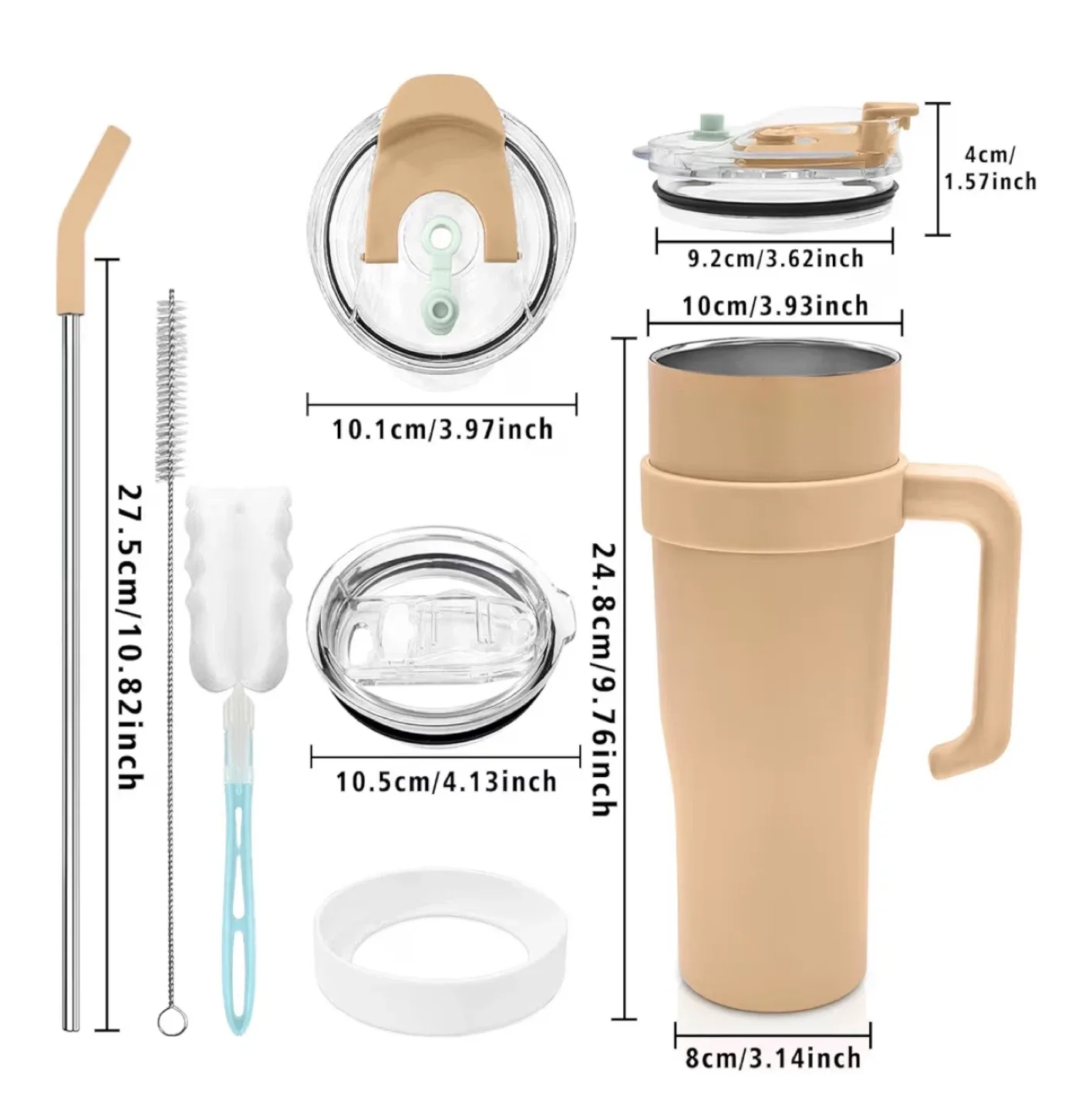 40 oz Tumbler with Handle image indicator(2)