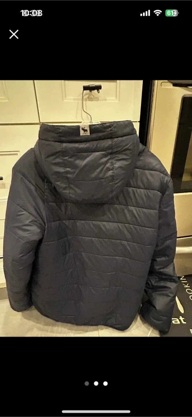Abercrombie Boys Puffer Jacket - Size 15/16 image indicator(3)