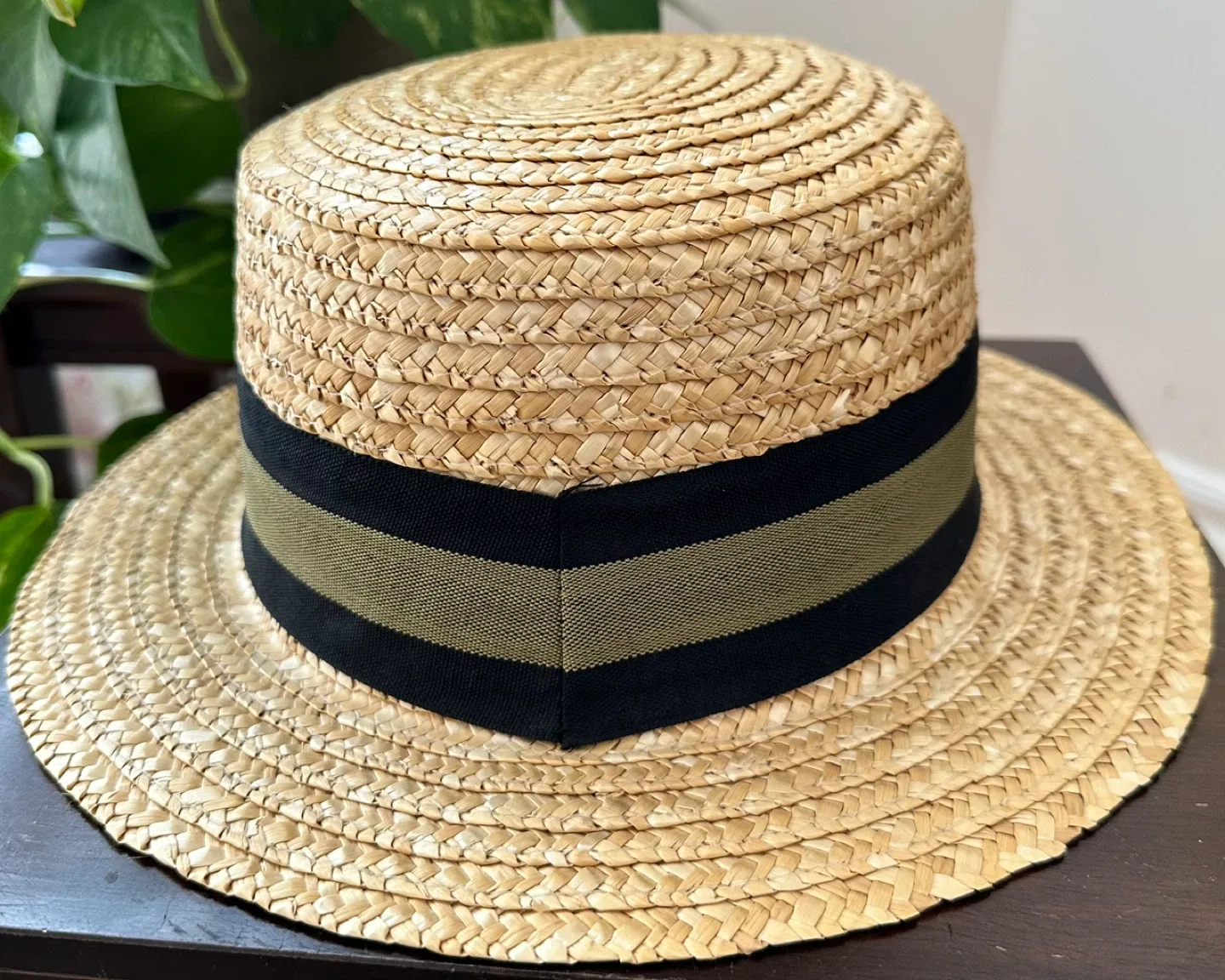 Straw Boater Hat 🥕 image indicator(2)