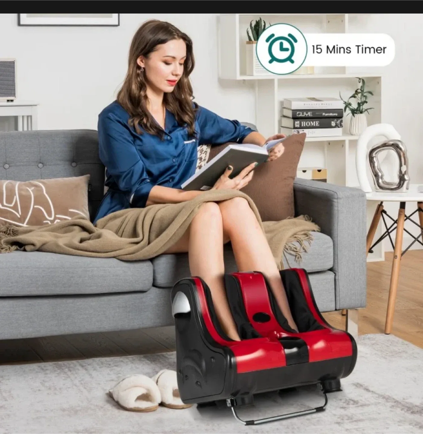 Foot Massager - Red & Black image indicator(4)