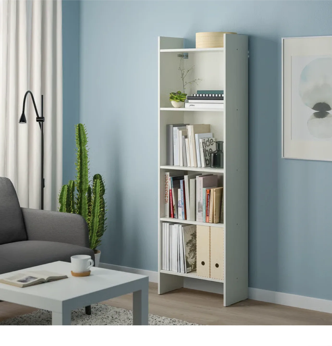 IKEA Billy White Bookcase image indicator(4)