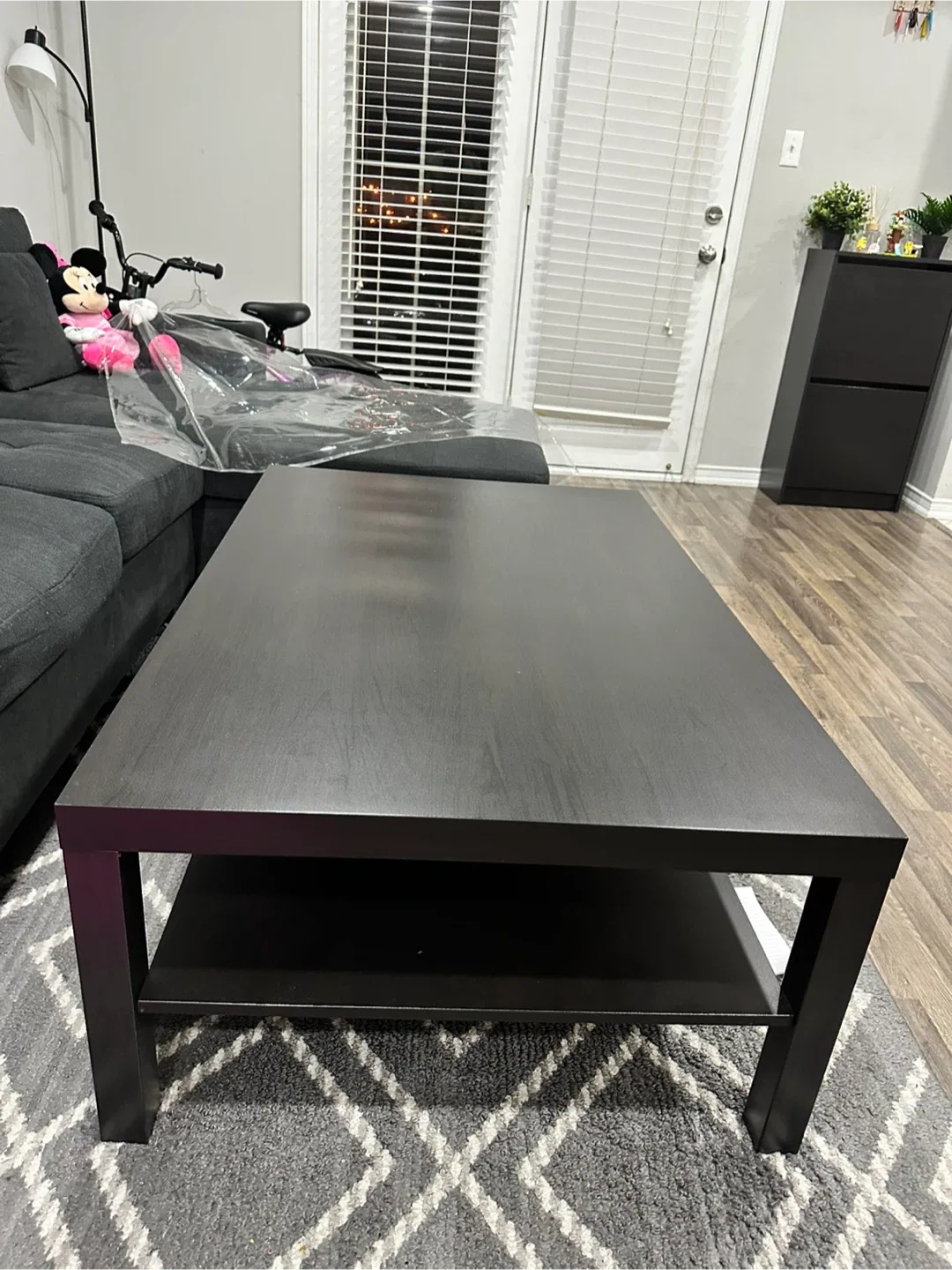 IKEA Lack Coffee Table - Black-Brown image indicator(2)
