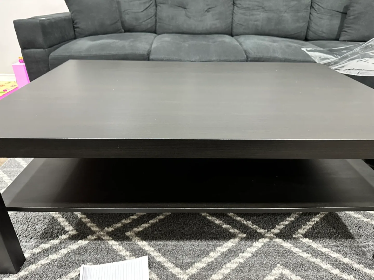 Dark Grey Sectional Couch image indicator(4)