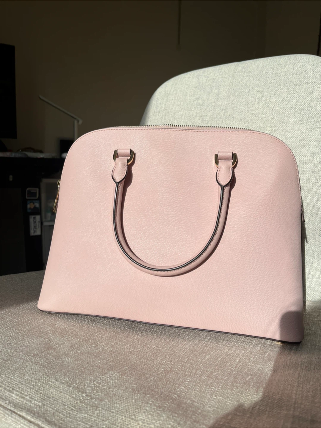 Michael Kors Dome Satchel - Light Pink - photo 2