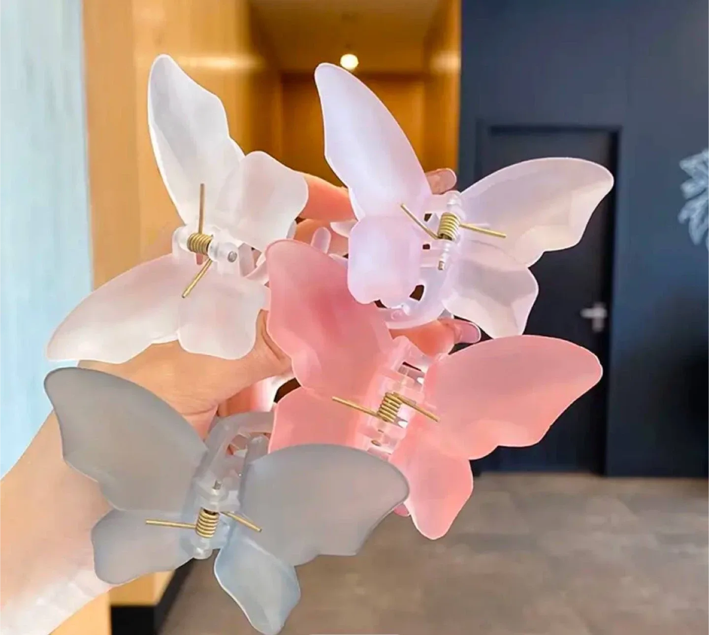 Butterfly Hair Claw Clip , 3 for $15 thumbnail