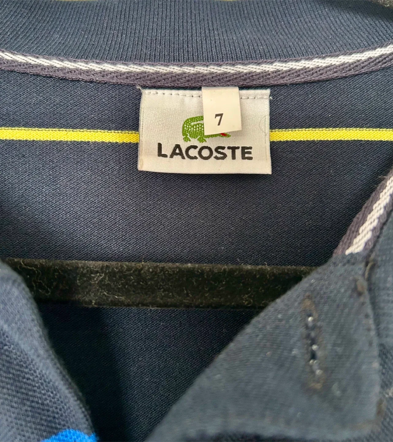 Lacoste Long Sleeve Polo Shirt - Size 7 image indicator(4)