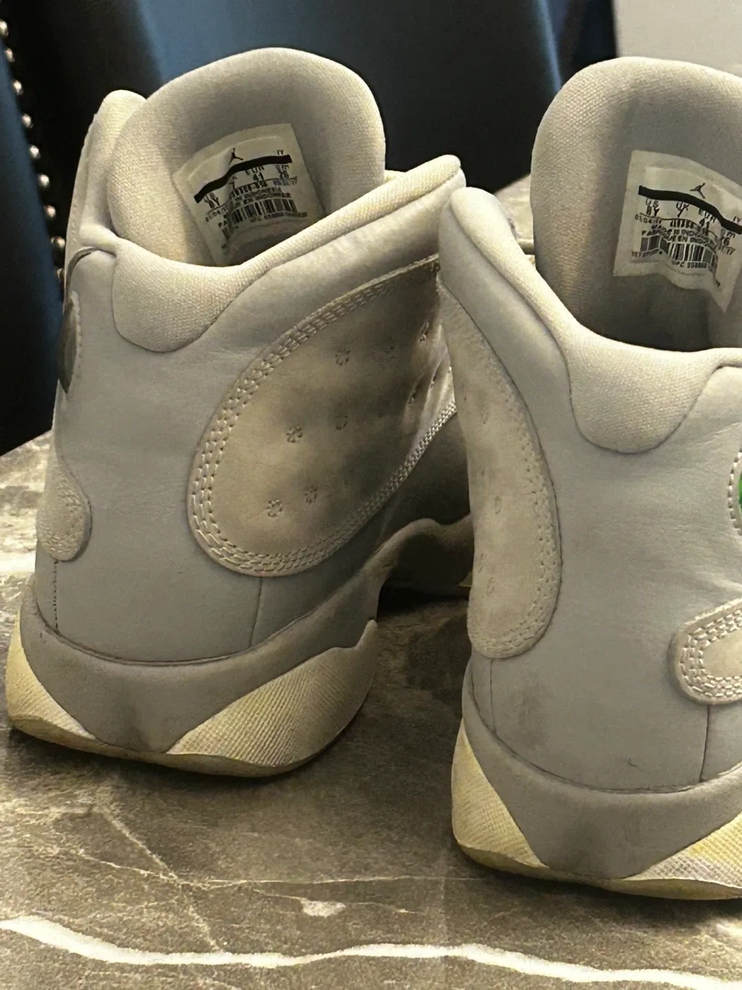 Jordan 13 Grey Sneakers - Size 8Y image indicator(5)