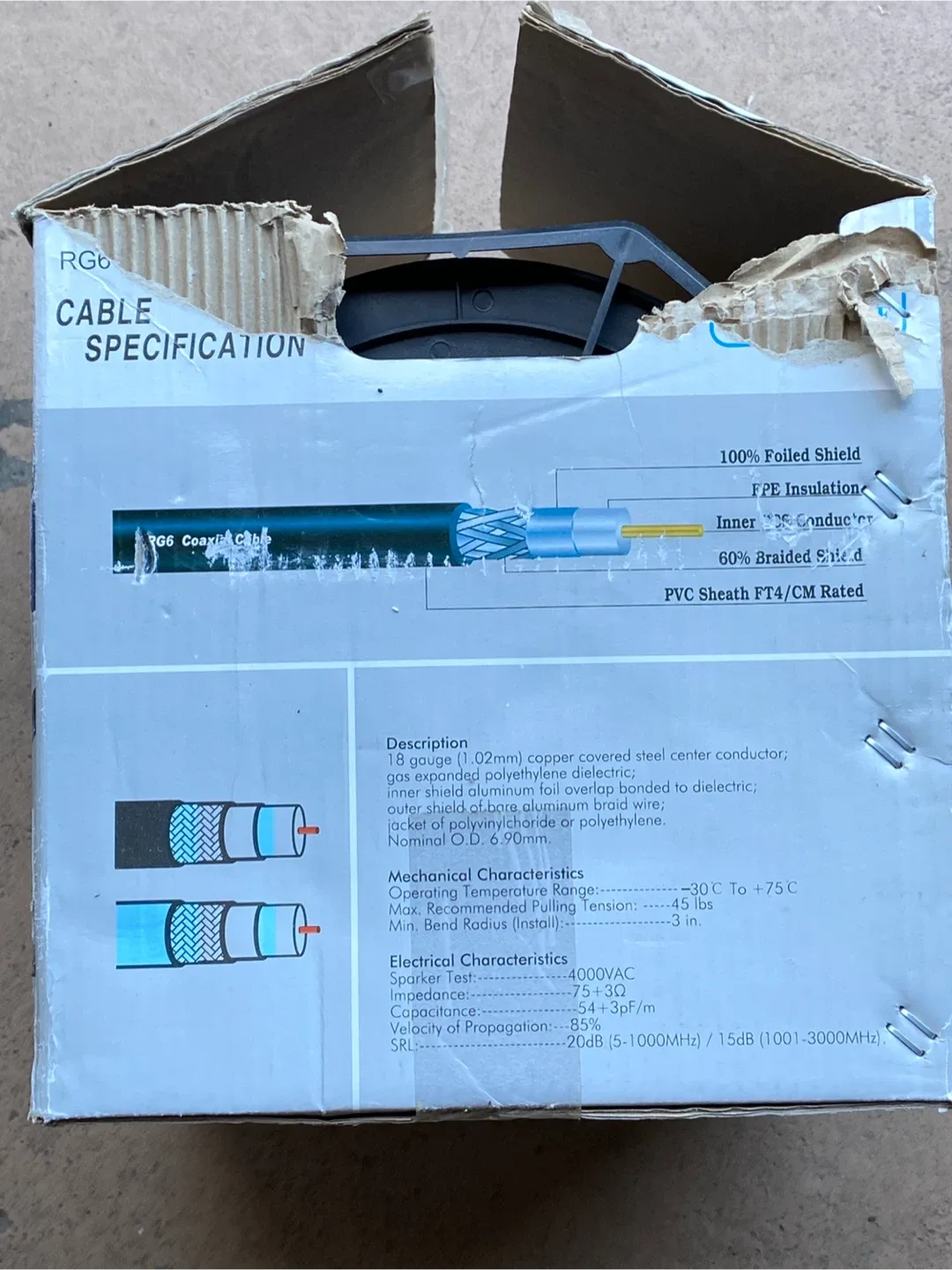 TygerWire RG6 Coaxial Cable image indicator(4)