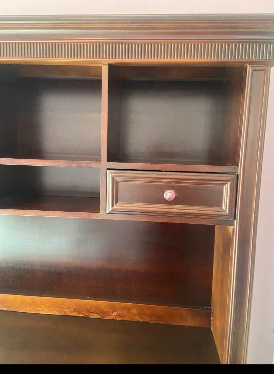 Wooden Dresser with Hutch - photo 3