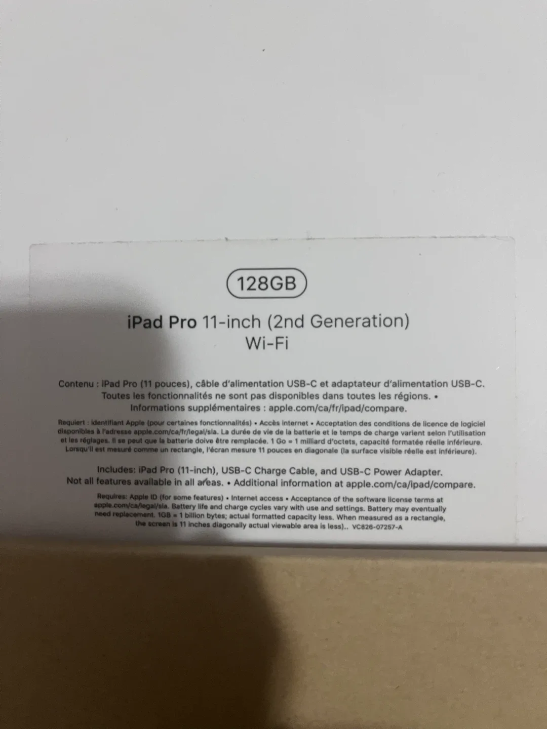 Apple iPad Pro 11-inch (2nd Gen) 128GB Wi-Fi image indicator(3)