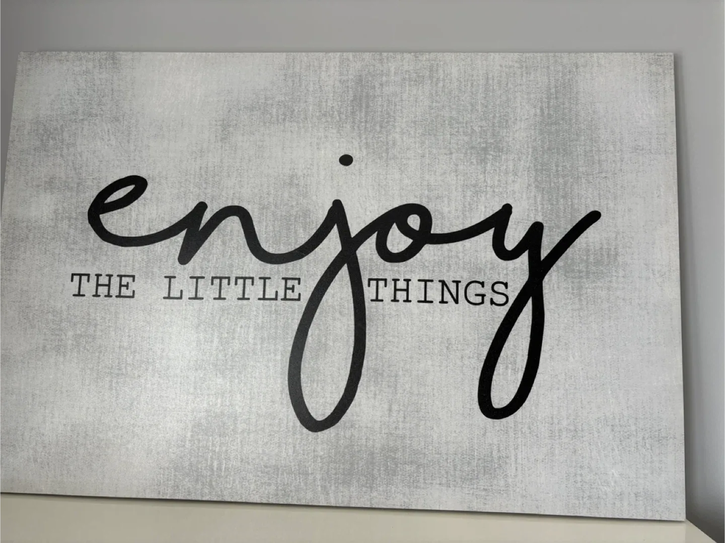 Enjoy The Little Things Wall Art thumbnail